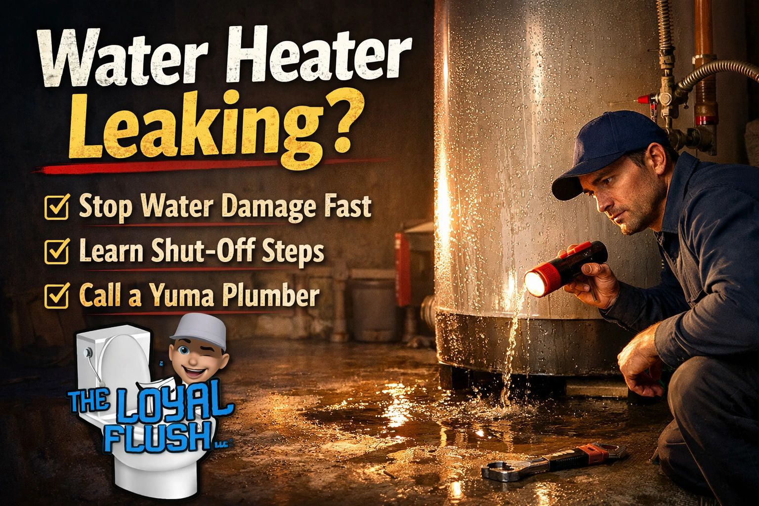 What To Do If Your Water Heater Is Leaking